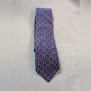 Jones New York Silk Tie Purple